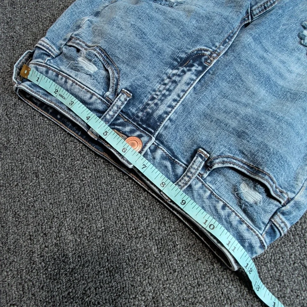 SO Ultimate Jegging Size 3/26 High Rise Distressed Light Wash Skinny Blue Jeans - Picture 10 of 11